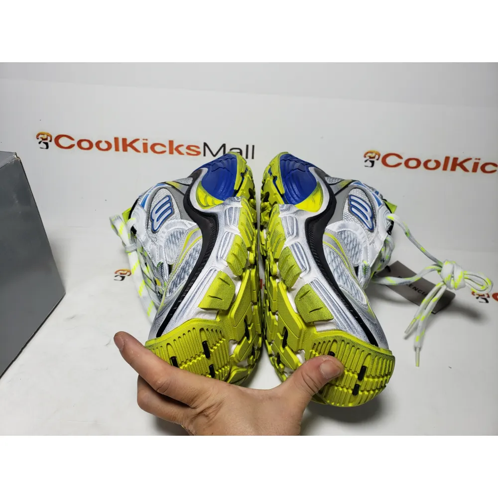 PKGoden Balenciaga 12th White Gray Black White Blue Fluorescent Green 784342 W2MV2 7019