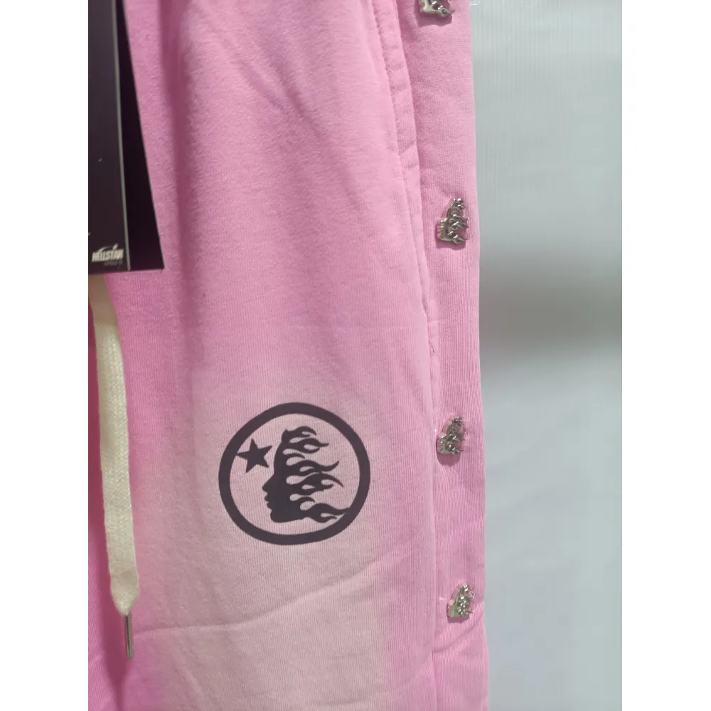 Hellstar casual sports pink Sweatpants 