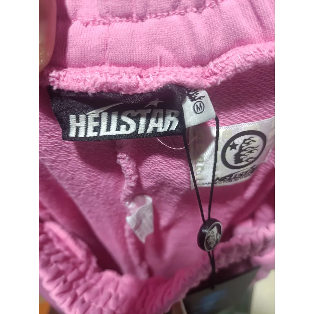 Hellstar casual sports pink Sweatpants 