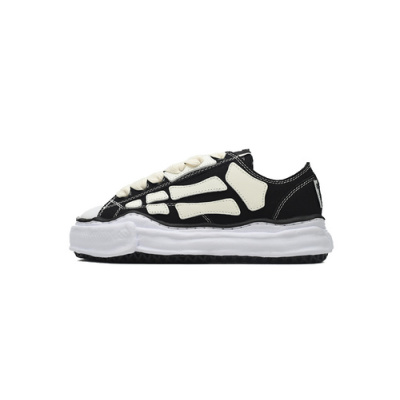 PKGoden Maison Mihara Yasuhiro x AMIRI Skel-Top Low Black 01