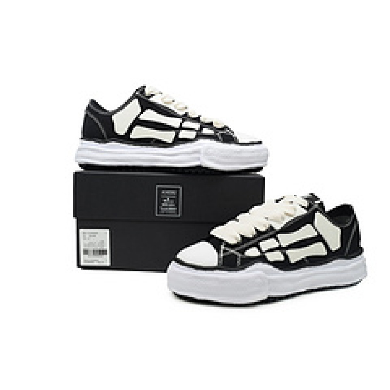 PKGoden Maison Mihara Yasuhiro x AMIRI Skel-Top Low Black