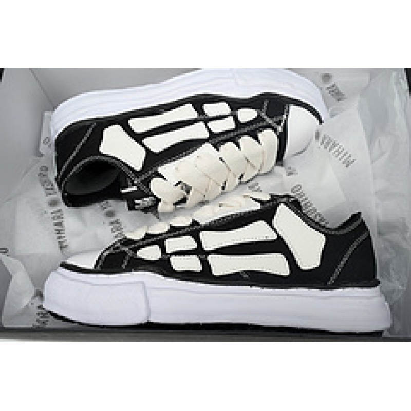 PKGoden Maison Mihara Yasuhiro x AMIRI Skel-Top Low Black