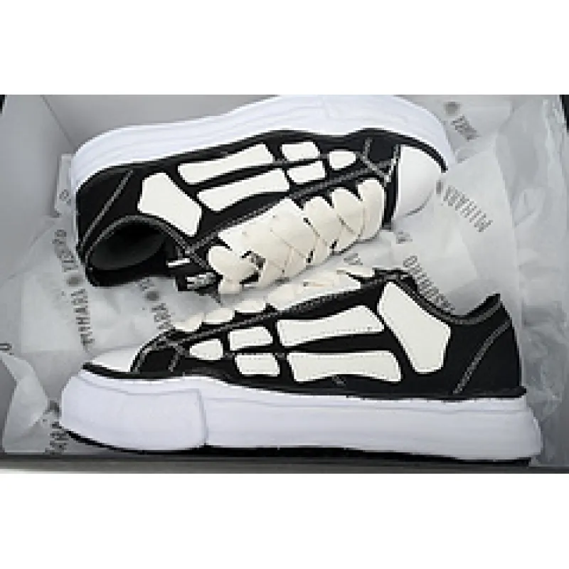 PKGoden Maison Mihara Yasuhiro x AMIRI Skel-Top Low Black