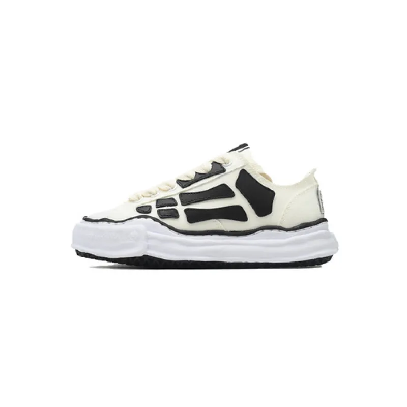 PKGoden Maison Mihara Yasuhiro x AMIRI Skel-Top Low Off White