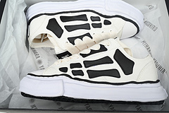 PKGoden Maison Mihara Yasuhiro x AMIRI Skel-Top Low Off White