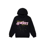 Sp5der P*NK V2 Hoodie Pink