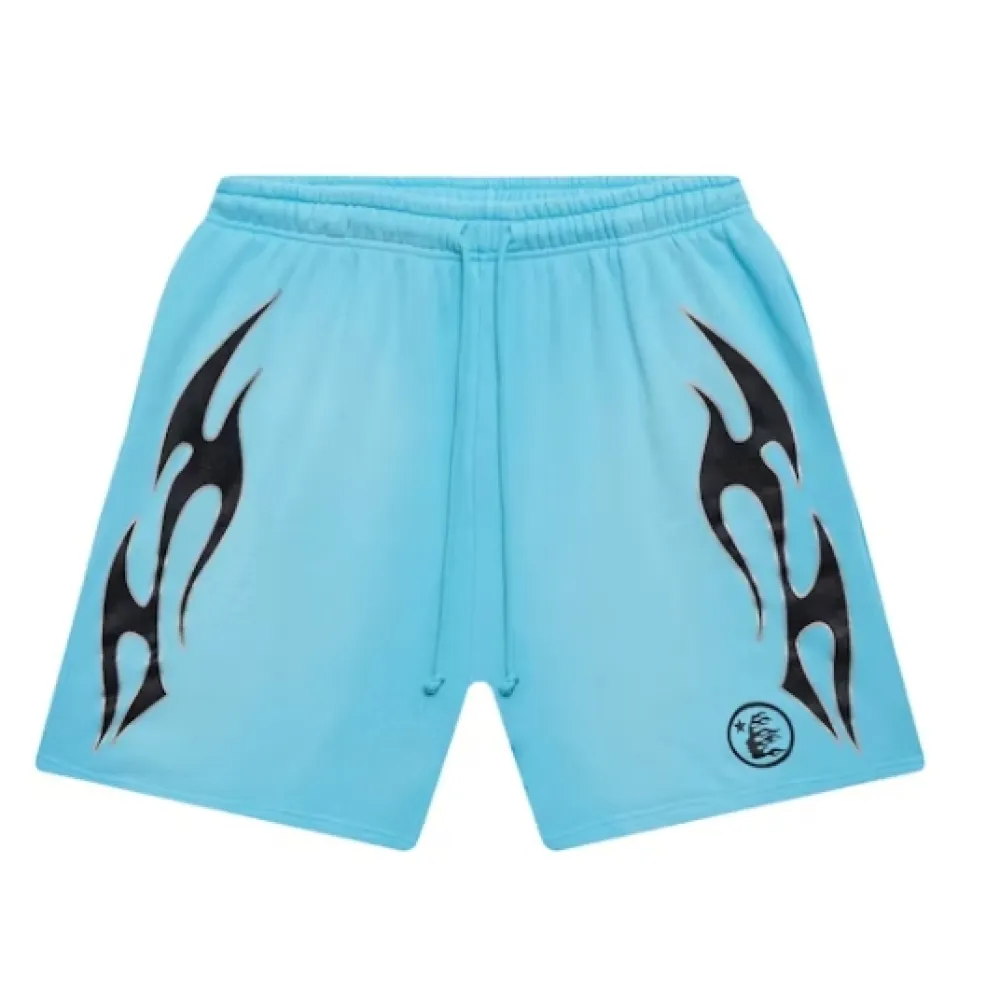 Hellstar Studios Shorts Blue