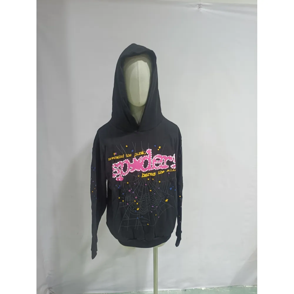 Sp5der P*NK V2 Hoodie Pink