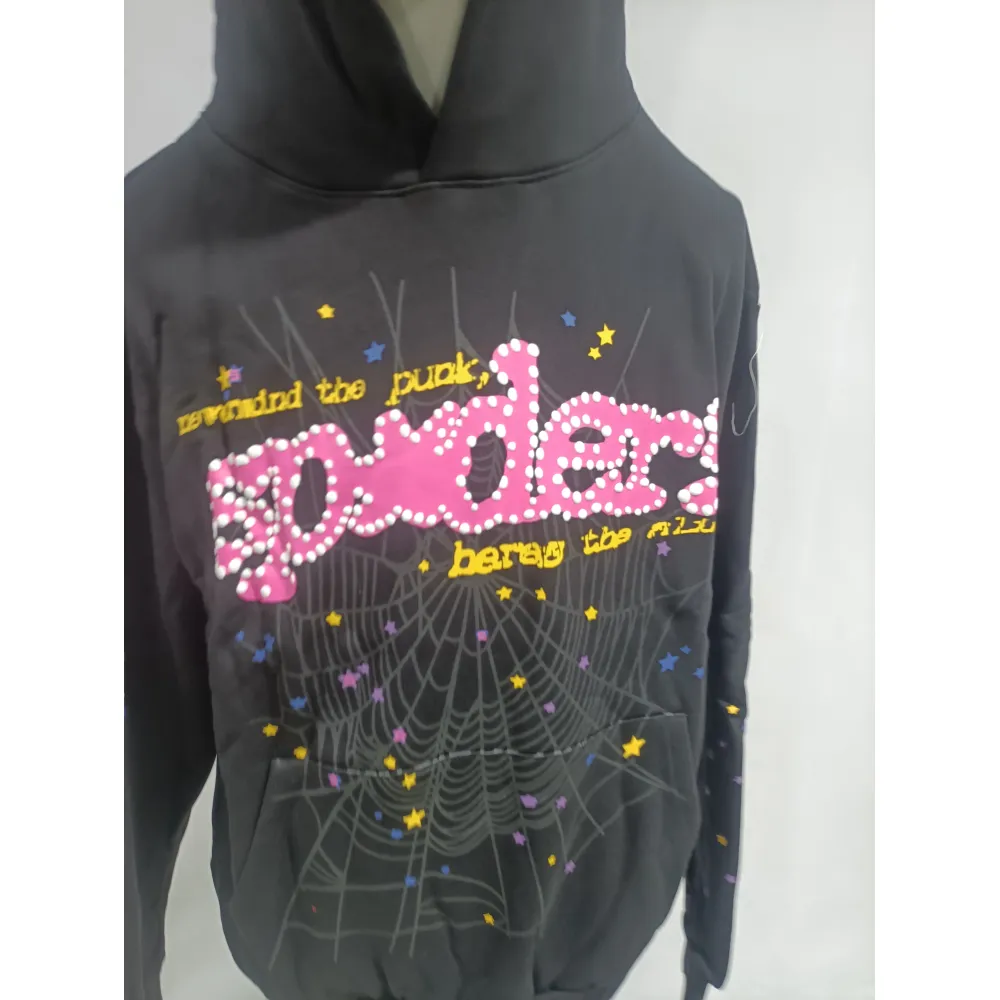 Sp5der P*NK V2 Hoodie Pink