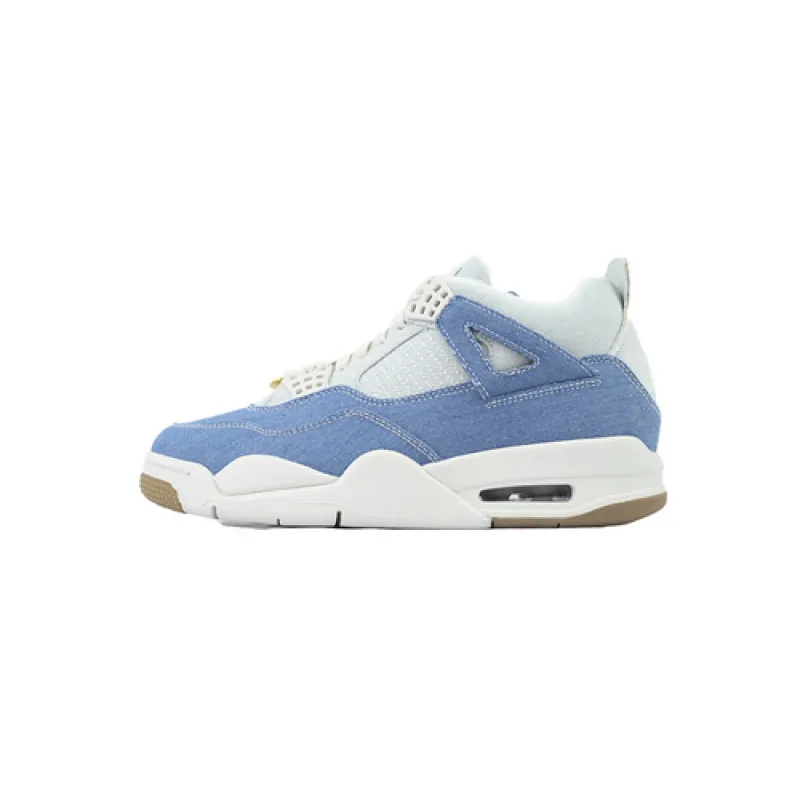 PKGoden Air Jordan 4 Retro TEX Worn Blue Denim IB6716-100