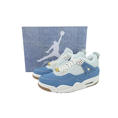 PKGoden Air Jordan 4 Retro TEX Worn Blue Denim IB6716-100 02