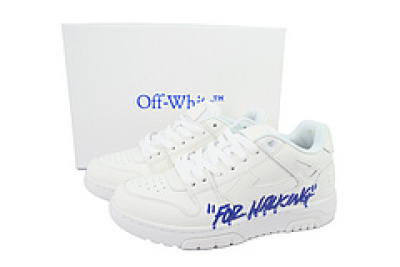 PKGoden OFF-WHITE Out Of Office White and Blue Letters OMIA189F 24LEA006 0145 02