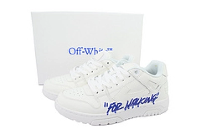 PKGoden OFF-WHITE Out Of Office White and Blue Letters OMIA189F 24LEA006 0145 02