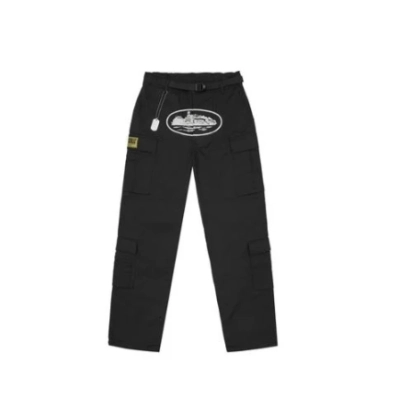 Corteiz Guerillaz Cargo Pant Black 01