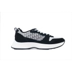PKGoden Dior B25 Oblique Runner Sneaker Black Suede
