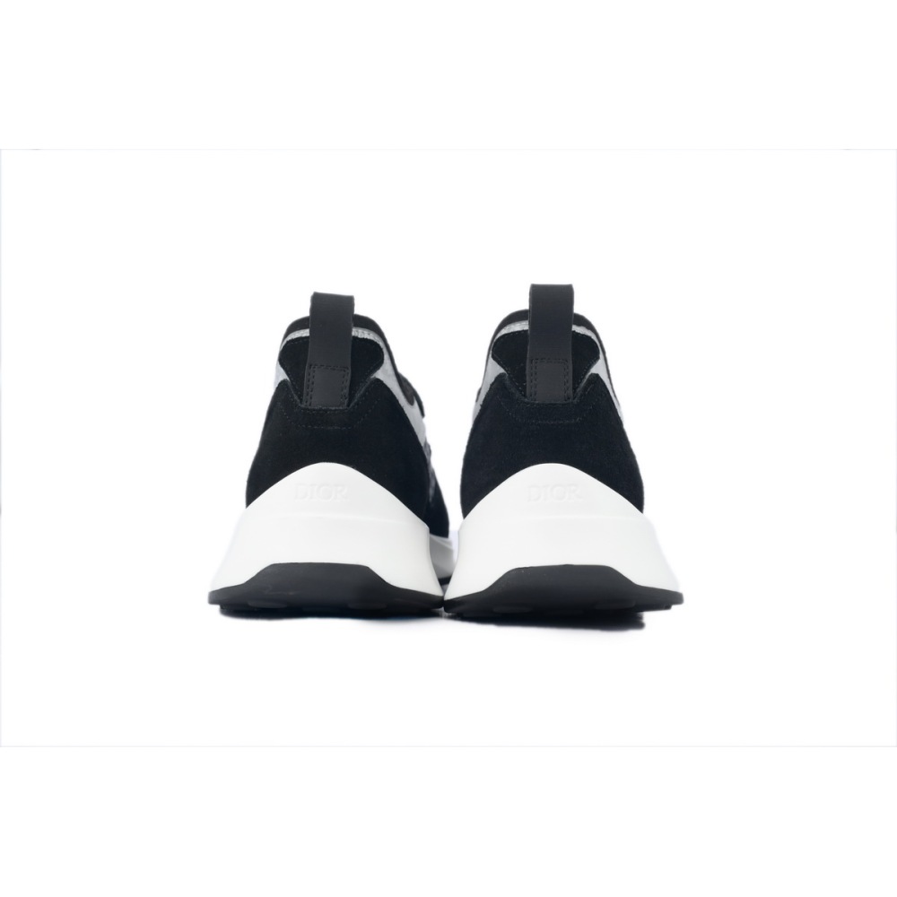 PKGoden Dior B25 Oblique Runner Sneaker Black Suede