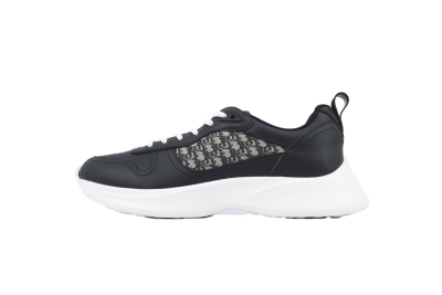 PKGoden Dior B25 Runner Black Smooth Calfskin Oblique Jacquard 01