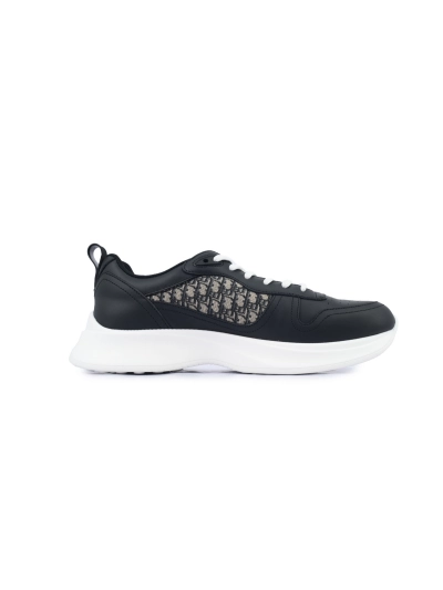 PKGoden Dior B25 Runner Black Smooth Calfskin Oblique Jacquard 02