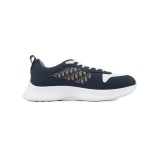 PKGoden Dior B25 Runner Blue Smooth Calfskin Oblique Jacquard