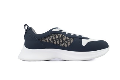 PKGoden Dior B25 Runner Blue Smooth Calfskin Oblique Jacquard 02