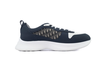 PKGoden Dior B25 Runner Blue Smooth Calfskin Oblique Jacquard 02