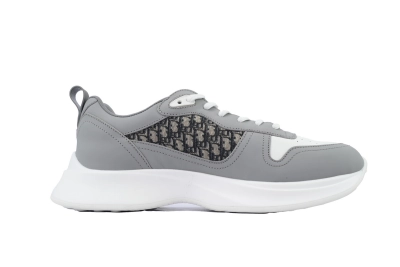 PKGoden Dior B25 Runner Grey Smooth Calfskin Oblique Jacquard 02