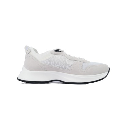 PKGoden Dior B25 Runner White Oblique Suede 02