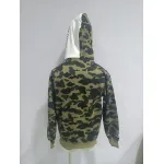 BAPE co-branded hell kitty camouflage zipper hoodie green