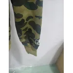 BAPE co-branded hell kitty camouflage zipper hoodie green