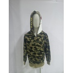 BAPE co-branded hell kitty camouflage zipper hoodie green
