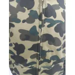 BAPE co-branded hell kitty camouflage zipper hoodie green