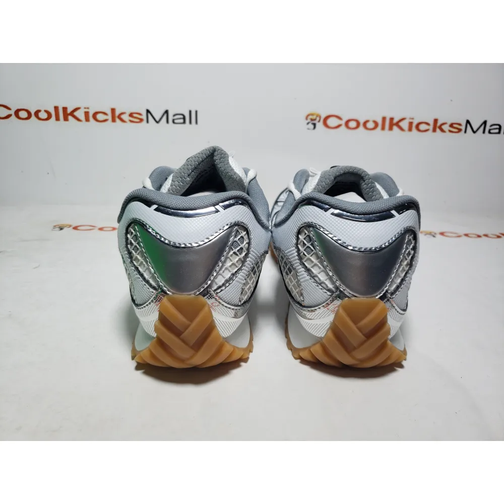 PKGoden Bottega Veneta Orbit low cut casual running shoes Silver