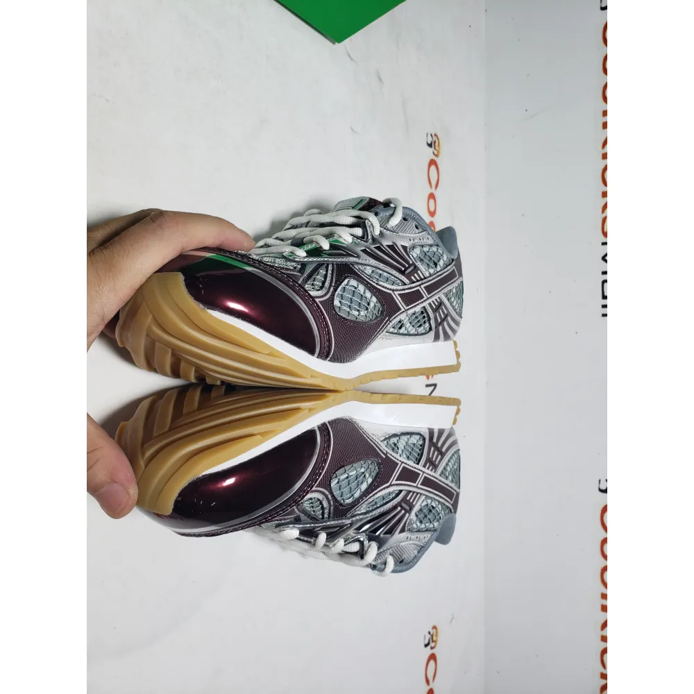 PKGoden Bottega Veneta Orbit low cut casual running shoes Wine Red