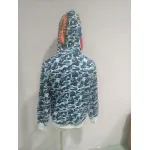 BAPE Big ABC Camo Shark Full Zip Hoodie Blue