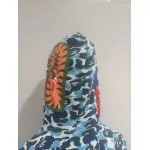 BAPE Big ABC Camo Shark Full Zip Hoodie Blue