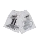 Hellstar Yoga Shorts Grey