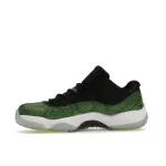 Coolkicks GET Air Jordan 11 Retro Low Green Snakeskin 528895-033