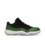 Coolkicks GET Air Jordan 11 Retro Low Green Snakeskin 528895-033