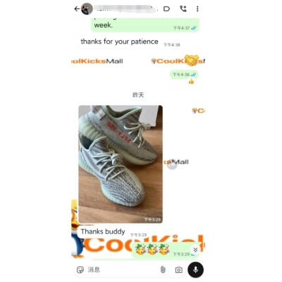 Coolkicks G5 Yeezy Boost 350 V2 Blue Tint,B37571 02