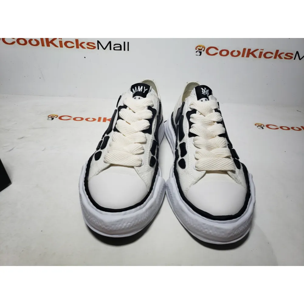 PKGoden Maison Mihara Yasuhiro x AMIRI Skel-Top Low Off White