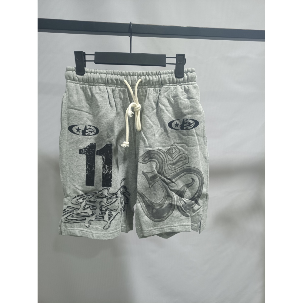 Hellstar Yoga Shorts Grey