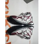 PKGoden Balenciaga Runner White Wine Red