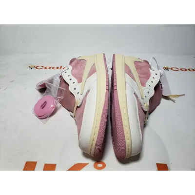 PKGoden Travis Scott x Air Jordan 1 Low GET White Pink DM7866-600 02