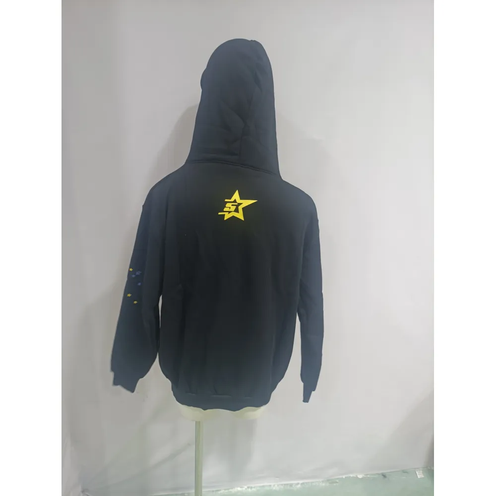 Sp5der Young Thug Black Punk Hoodie
