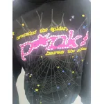 Sp5der Young Thug Black Punk Hoodie