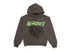 Sp5der Punk V2 Hoodie Slate Grey