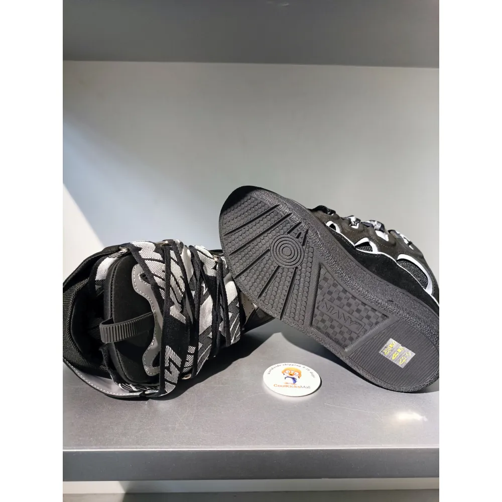 PKGoden Lanvin Curb Sneaker Black Grey