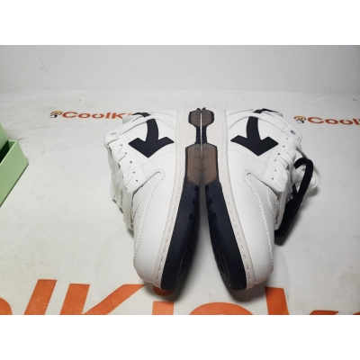PKGoden OFF-WHITE Out Of Office OOO 30 MM Low Tops Black White Blue  02