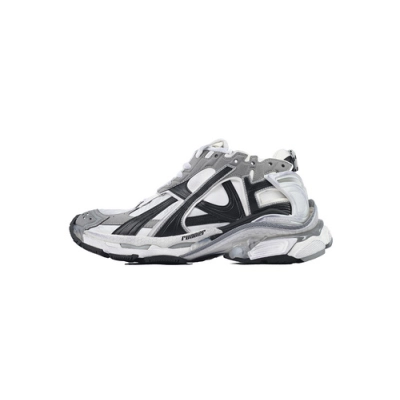 PKGoden Balenciaga Runner Sneaker Grey White Black 772774 W3RNY 9012 01