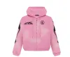 Hellstar Sports Hoodie Flame Zip-Up Pink